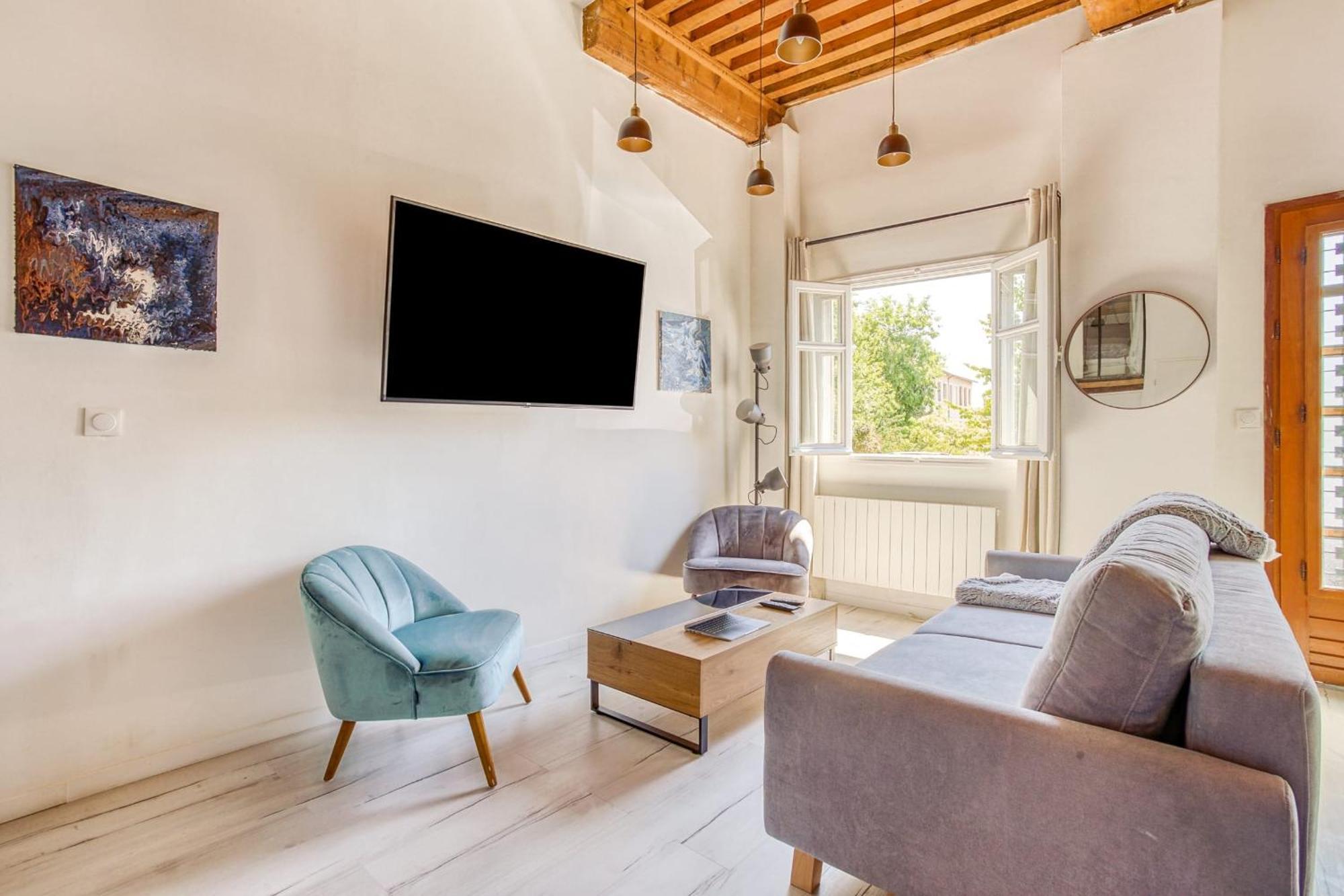 Charming 6-Person Apartment Terreaux & Croix Rousse Area Lyon Luaran gambar